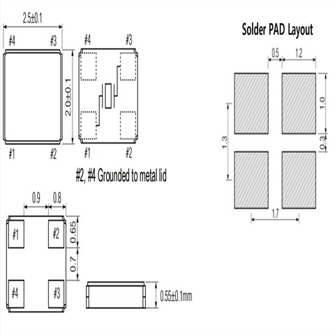 新松石英振动子/6G以太网专用晶体/SX-22-20-20HZ-30.000MHz-18pF