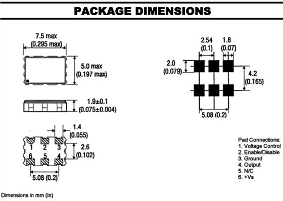 SMD2500尺寸